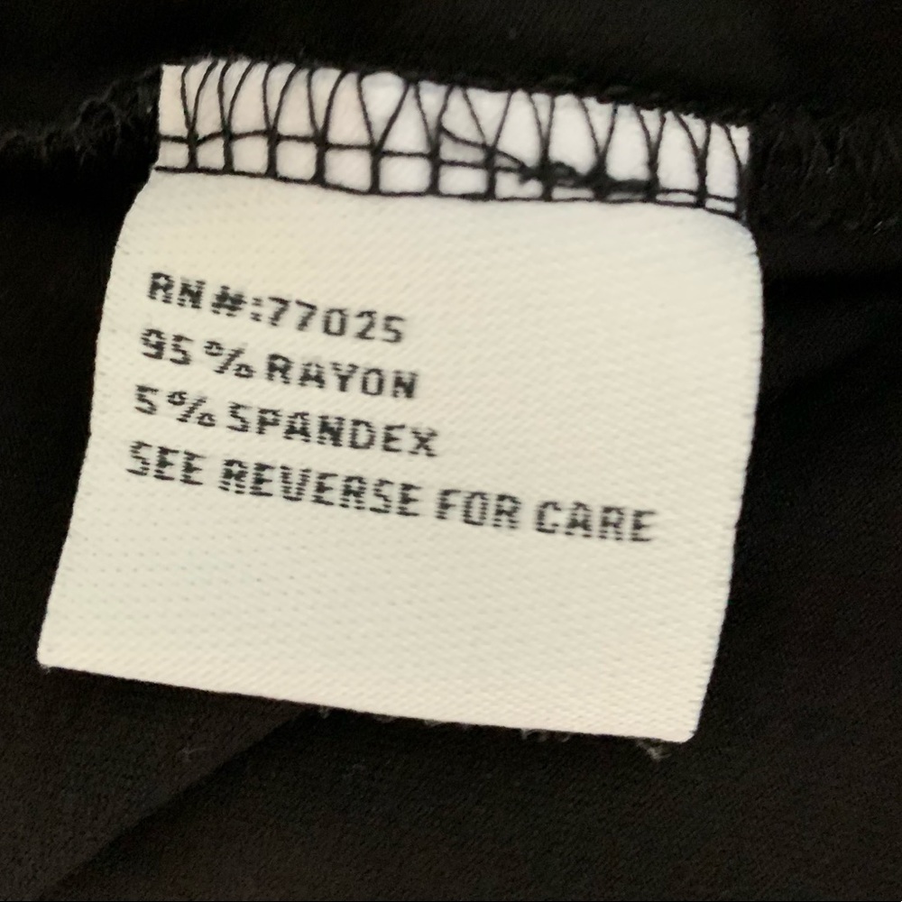 Liz Lange Legging straight Black pants Sz L - Picture 9 of 11